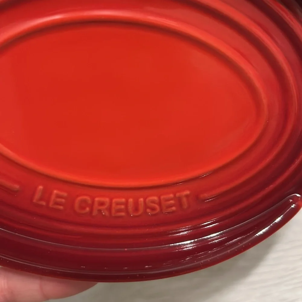 Le Creuset bright red